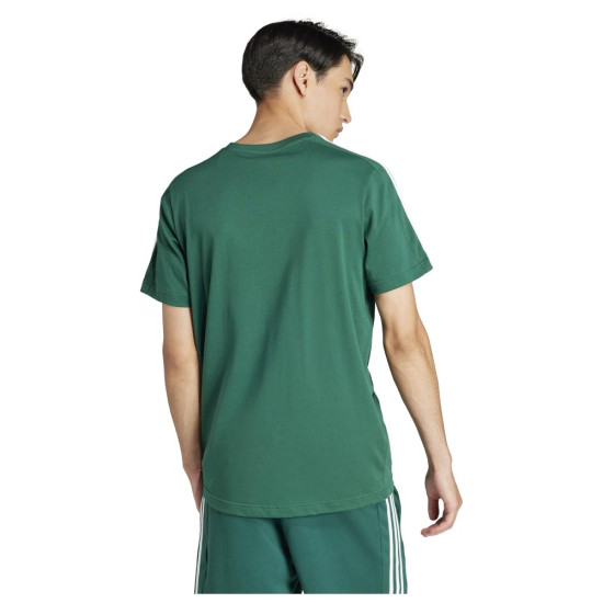 Adidas Ανδρική κοντομάνικη μπλούζα Essentials 3-Stripes Single Jersey Tee